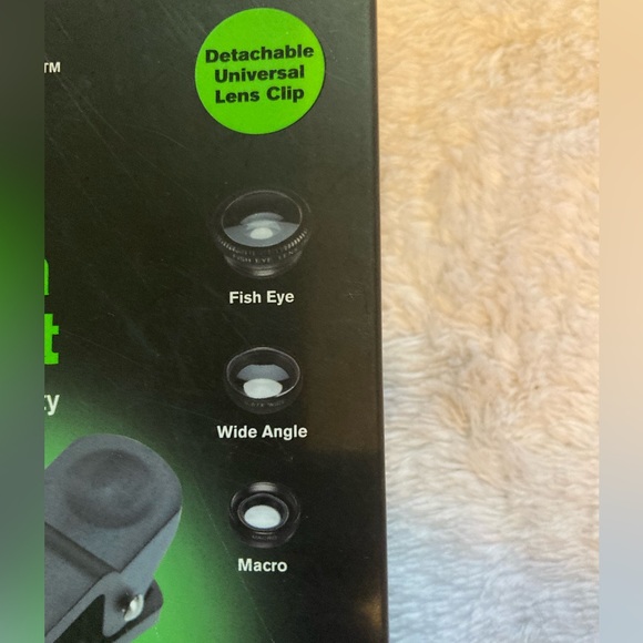 3 in one Camera Lens Kit for smartphones & tablets Detachable Lens clip - Picture 4 of 5